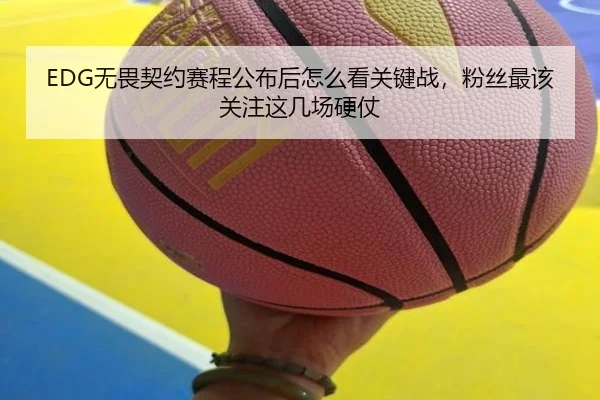 EDG无畏契约赛程公布后怎么看关键战，粉丝最该关注这几场硬仗